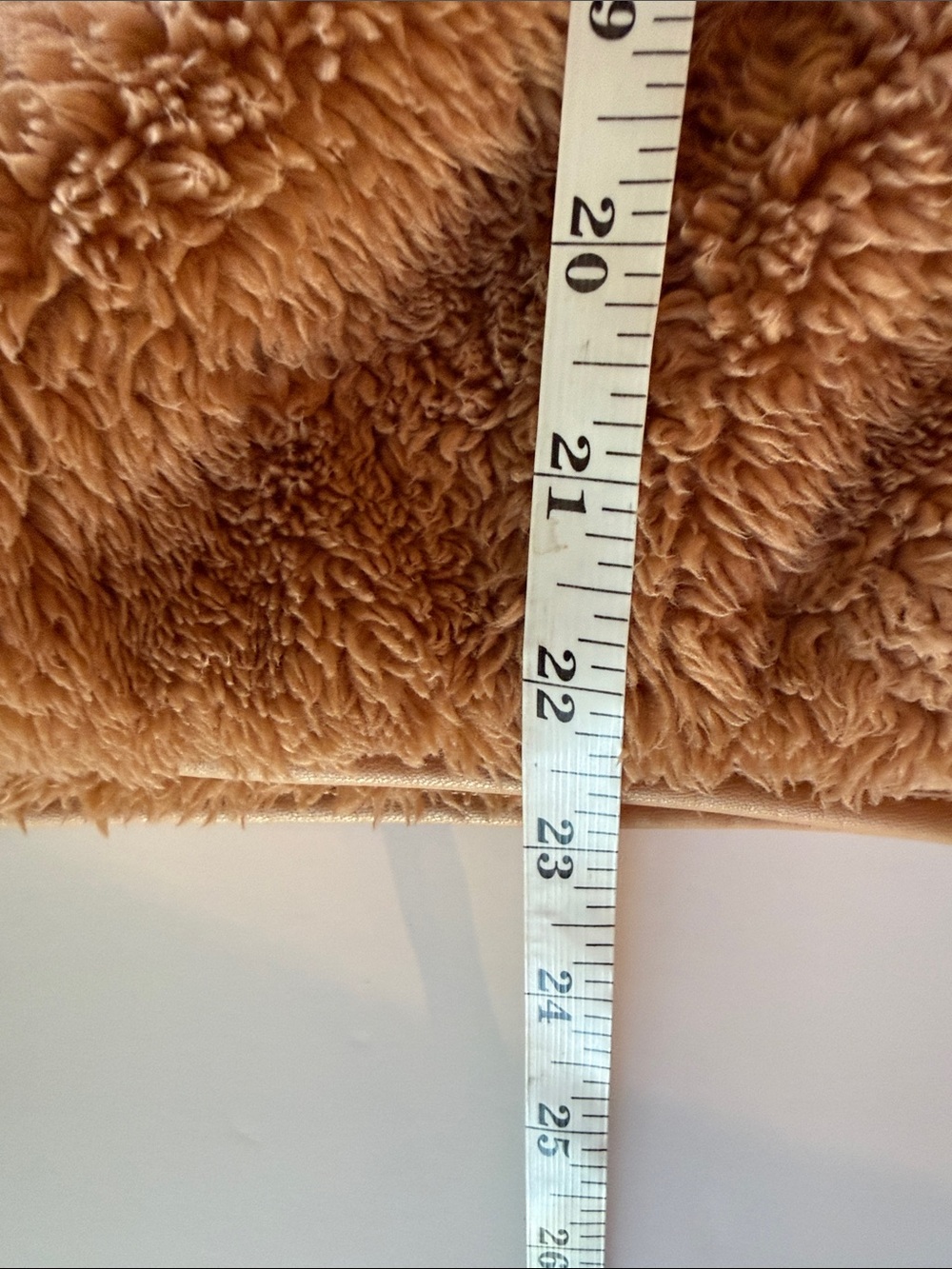 OFFLINE By Aerie Fluffy Sherpa Quarter Zip Sweatshirt Camel Size Small - Picture 5 of 12